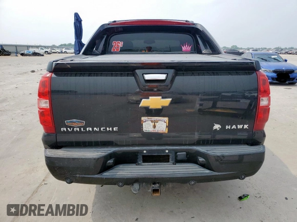2012 Chevrolet Avalanche LTZ with VIN 3GNMCGE04CG187356, listed as a Copart auction lot 57322005 with 201,268 mi miles and Clean title. Bid and sale history available at DreamBid. Image 6.