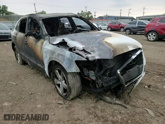 2011 Audi Q5 Premium Plus with VIN WA1LFAFP7BA032263, listed as a Copart auction lot 58926275 with Not provided miles and Salvage title. Bid and sale history available at DreamBid. Image 13.