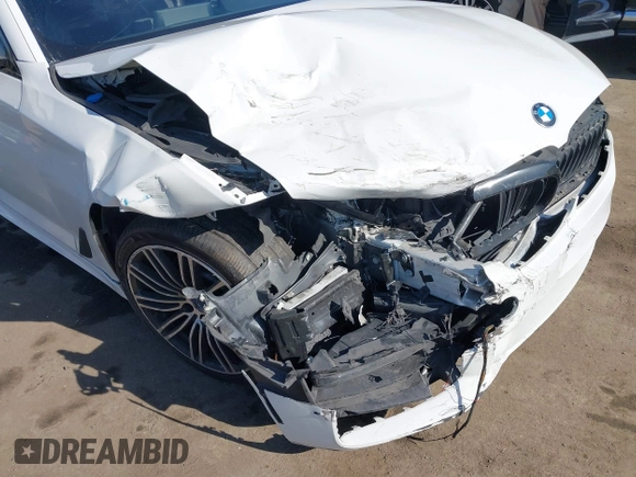 2020 BMW 5 Series 530i with VIN WBAJR3C06LCE51928, listed as a IAAI auction lot 38396315 with 93,150 mi miles and . Bid and sale history available at DreamBid. Image 6.