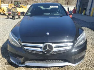 2015 Mercedes-Benz C-Class C 400 with VIN 55SWF6GB2FU027258, listed as a Copart auction lot 48703075 with 125,797 mi miles and Salvage Title. Bid and sale history available at carsss.com. Image 5.