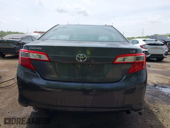 2012 Toyota Camry L with VIN 4T4BF1FK9CR266332, listed as a IAAI auction lot 42096660 with 106,150 mi miles. Bid and sale history available at carsss.com. Image 16.