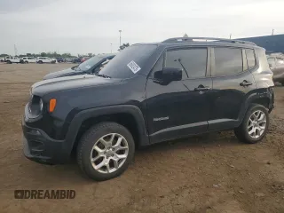 2018 Jeep Renegade Altitude with VIN ZACCJBBB9JPH12345, listed as a Copart auction lot 56932475 with 58,579 mi miles and Clean title. Bid and sale history available at DreamBid. Image 1.