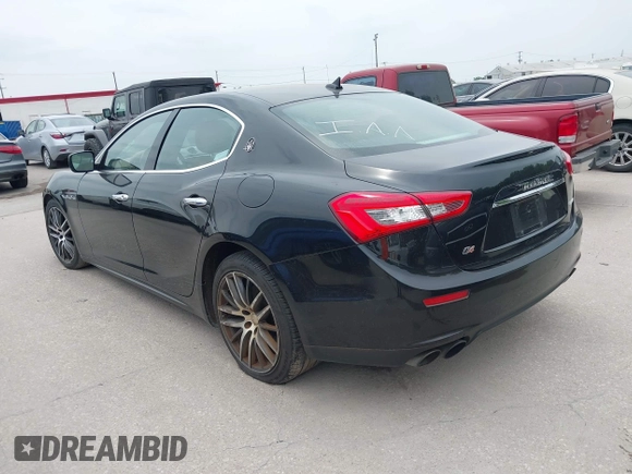 2016 Maserati Ghibli S Q4 with VIN ZAM57RTA3G1178723, listed as a IAAI auction lot 42041935 with 129,647 mi miles and . Bid and sale history available at DreamBid. Image 3.