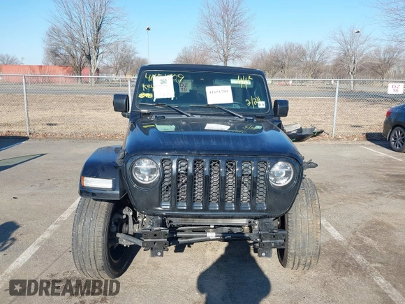 2021 Jeep Wrangler Unlimited Sahara with VIN 1C4JJXP62MW826470, listed as a IAAI auction lot 41651709 with 44,677 mi miles and . Bid and sale history available at DreamBid. Image 12.