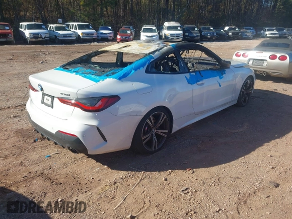 2021 BMW 4 Series 430i с VIN WBA53AP02MCG28705, выставлен на аукционе IAAI как лот 40944426 с пробегом Не указан миль и . История ставок и продаж доступна на DreamBid. Изображение 4.
