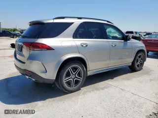 2022 Mercedes-Benz GLE with VIN 4JGFB4JB5NA810569, listed as a Copart auction lot 52186615 with 39,703 mi miles and Salvage Title. Bid and sale history available at carsss.com. Image 3.