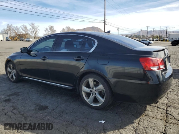 2008 Lexus GS 350 with VIN JTHBE96S280041148, listed as a Copart auction lot 42651195 with 182,069 mi miles and Salvage Title. Bid and sale history available at carsss.com. Image 2.
