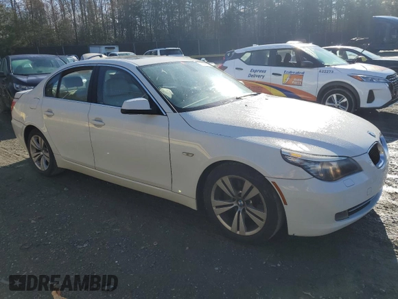 2010 BMW 5 Series 528i with VIN WBANU5C56AC366010, listed as a Copart auction lot 50229075 with 125,766 mi miles and Salvage Title. Bid and sale history available at DreamBid. Image 4.