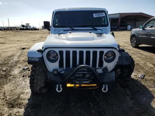 2019 Jeep Wrangler Unlimited Rubicon with VIN 1C4HJXFG0KW515349, listed as a Copart auction lot 45588385 with 64,737 mi miles and Salvage title. Bid and sale history available at DreamBid. Image 5.