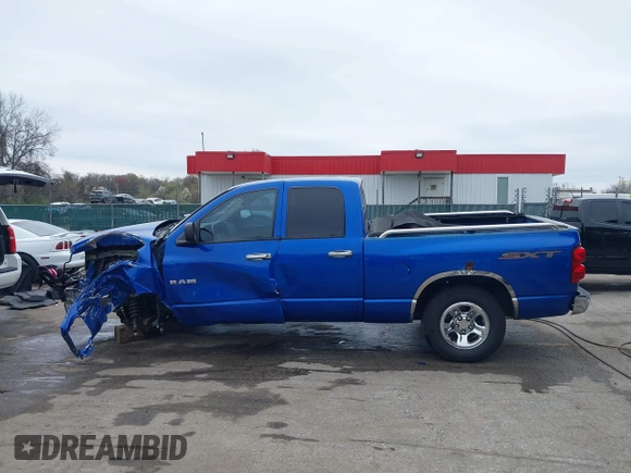 2008 Dodge 1500 SLT with VIN 1D7HU18N78S515709, listed as a IAAI auction lot 41946007 with 200,340 mi miles and . Bid and sale history available at DreamBid. Image 15.