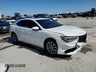 2018 Acura TLX w/Technology Pkg with VIN 19UUB1F50JA004521, listed as a Copart auction lot 46089065 with 149,058 mi miles and Salvage Title. Bid and sale history available at carsss.com. Image 4.