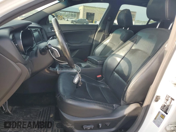 2013 Kia Optima SX with VIN 5XXGR4A68DG144821, listed as a Copart auction lot 61248385 with 143,043 mi miles and Clean title. Bid and sale history available at DreamBid. Image 7.