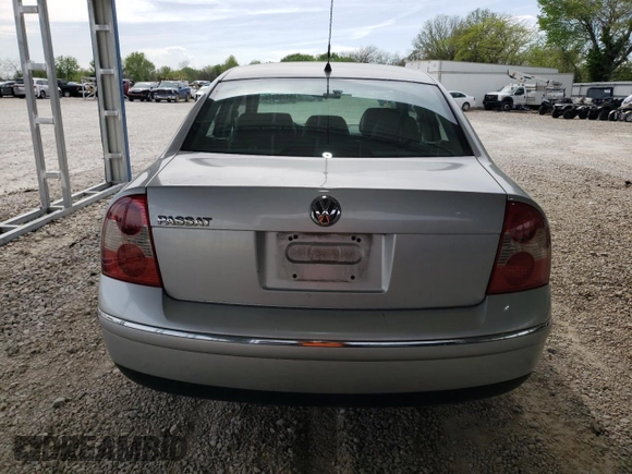 2004 Volkswagen Passat GLS with VIN WVWPD63B24P249951, listed as a Copart auction lot 54295915 with 144,336 mi miles and Salvage title. Bid and sale history available at DreamBid. Image 6.