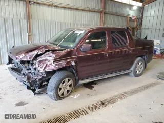2008 Honda Ridgeline RTL with VIN 2HJYK16558H522163, listed as a Copart auction lot 50266295 with 155,767 mi miles and Salvage Title. Bid and sale history available at carsss.com. Image 1.