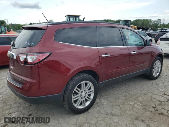 2015 Chevrolet Traverse LT with VIN 1GNKVGKD4FJ129226, listed as a Copart auction lot 57531004 with 106,057 mi miles and Salvage Title. Bid and sale history available at DreamBid. Image 3.