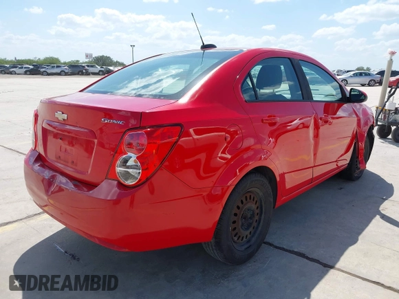 2016 Chevrolet Sonic LS с VIN 1G1JA5SH9G4124457, выставлен на аукционе IAAI как лот 42447302 с пробегом 143 116 миль миль и . История ставок и продаж доступна на DreamBid. Изображение 4.