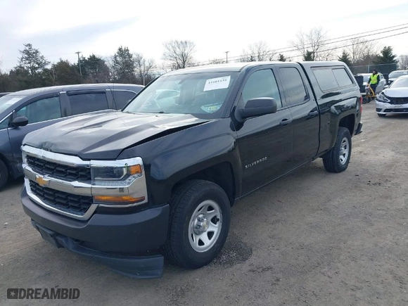 2019 Chevrolet Silverado 1500 LD Work Truck with VIN 2GCVKNEC5K1136275, listed as a IAAI auction lot 41601151 with 175,895 mi miles. Bid and sale history available at carsss.com. Image 2.