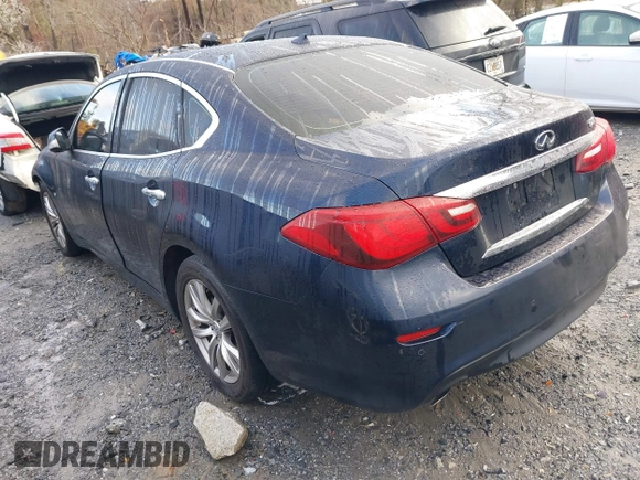 2017 Infiniti Q70 3.7 with VIN JN1BY1AP8HM741443, listed as a IAAI auction lot 41713079 with 138,423 mi miles and . Bid and sale history available at DreamBid. Image 3.