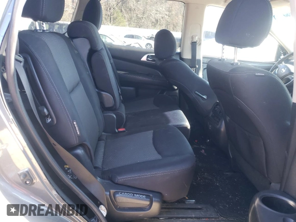 2018 Nissan Pathfinder S with VIN 5N1DR2MN0JC603115, listed as a Copart auction lot 46102035 with 114,220 mi miles and Salvage Title. Bid and sale history available at carsss.com. Image 11.