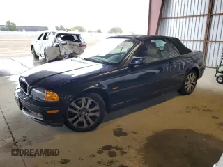 2003 BMW 3 Series 330Ci with VIN WBABS534X3JU96029, listed as a Copart auction lot 81632324 with 120,614 mi miles and Salvage Title. Bid and sale history available at carsss.com. Image 1.