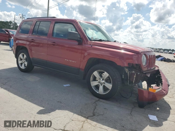 2016 Jeep Patriot Latitude with VIN 1C4NJPFA1GD810655, listed as a Copart auction lot 61093715 with 172,936 mi miles and Salvage title. Bid and sale history available at DreamBid. Image 4.