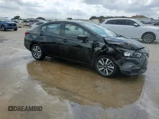 2021 Nissan Versa SV with VIN 3N1CN8EVXML859612, listed as a Copart auction lot 58491295 with 86,335 mi miles and Salvage title. Bid and sale history available at DreamBid. Image 13.