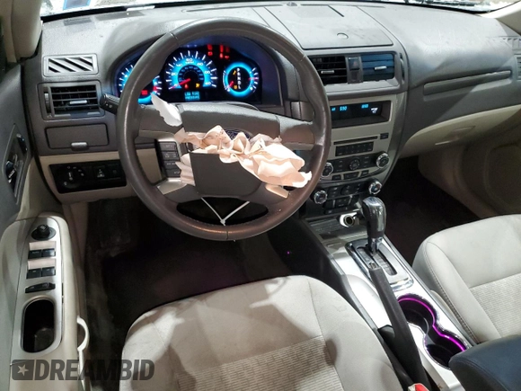 2011 Ford Fusion SEL with VIN 3FAHP0JA6BR264158, listed as a Copart auction lot 45520465 with 195,524 mi miles and Salvage Title. Bid and sale history available at DreamBid. Image 8.