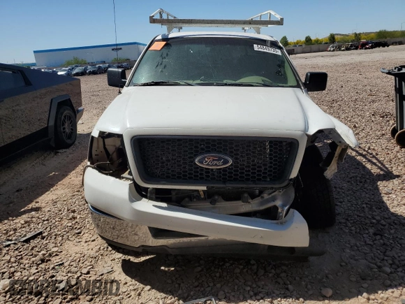 2004 Ford F-150 STX with VIN 1FTRX12W94NB20107, listed as a Copart auction lot 54849735 with Not provided miles and Salvage title. Bid and sale history available at DreamBid. Image 5.