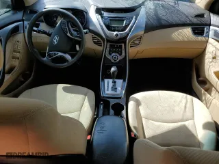 2013 Hyundai Elantra Limited PZEV with VIN 5NPDH4AE6DH178998, listed as a Copart auction lot 51483005 with 183,314 mi miles and Salvage Title. Bid and sale history available at carsss.com. Image 8.