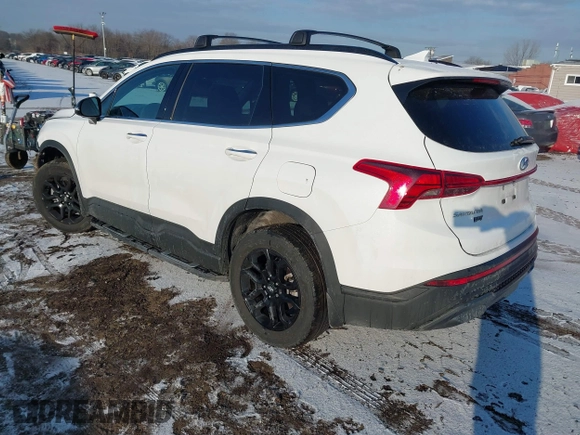 2023 Hyundai Santa Fe XRT with VIN 5NMS6DAJ7PH572862, listed as a IAAI auction lot 41346022 with 23,996 mi miles. Bid and sale history available at carsss.com. Image 3.
