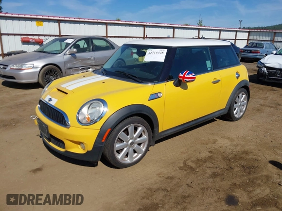 2008 MINI Hardtop S with VIN WMWMF73568TT91873, listed as a IAAI auction lot 42716448 with 77,617 mi miles and . Bid and sale history available at DreamBid. Image 2.