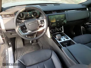 2023 Land Rover Range Rover SE with VIN SALKPBFU0PA062618, listed as a Copart auction lot 72585164 with 16,377 mi miles and Salvage Title. Bid and sale history available at carsss.com. Image 8.