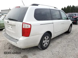 2010 Kia Sedona LX with VIN KNDMG4C32A6346124, listed as a Copart auction lot 79019814 with 160,321 mi miles and Salvage Title. Bid and sale history available at carsss.com. Image 3.