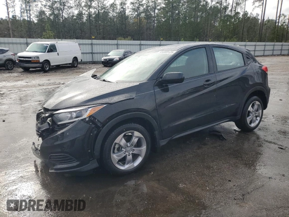 2021 Honda HR-V LX with VIN 3CZRU5H32MM705998, listed as a Copart auction lot 41333125 with 54,787 mi miles and Salvage Title. Bid and sale history available at carsss.com. Image 1.