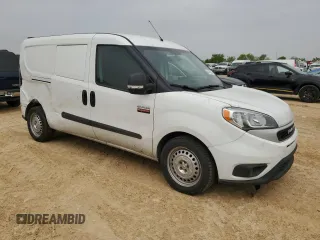 2022 Ram ProMaster City Cargo Tradesman with VIN ZFBHRFAB4N6Y48546, listed as a Copart auction lot 50493215 with 21,531 mi miles and Salvage title. Bid and sale history available at DreamBid. Image 4.