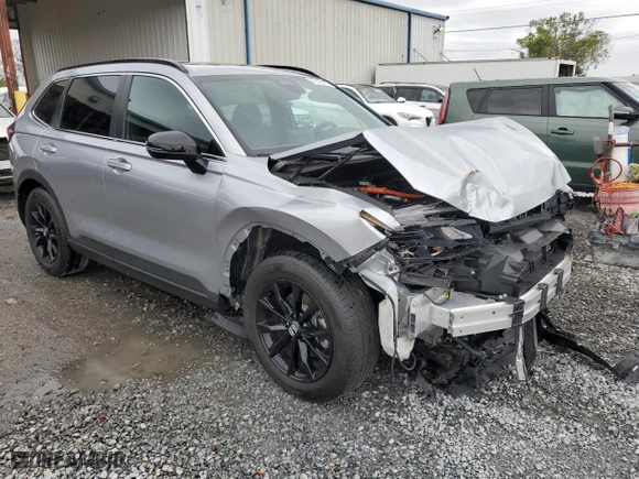 2023 Honda CR-V Hybrid Sport with VIN 7FARS5H57PE013455, listed as a Copart auction lot 47878435 with NaN miles and Salvage Title. Bid and sale history available at carsss.com. Image 4.