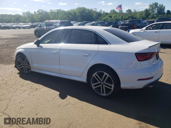 2018 Audi A3 Premium Plus with VIN WAUJ8GFF7J1018537, listed as a Copart auction lot 57245185 with 77,643 mi miles and Salvage title. Bid and sale history available at DreamBid. Image 2.
