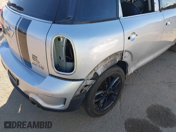 2013 MINI Countryman S ALL4 with VIN WMWZC5C58DWP30774, listed as a IAAI auction lot 41637209 with 101,540 mi miles and . Bid and sale history available at DreamBid. Image 6.