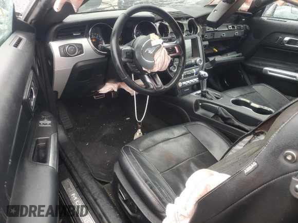 2017 Ford Mustang GT with VIN 1FA6P8CF8H5343017, listed as a Copart auction lot 71477464 with 86,846 mi miles and Salvage title. Bid and sale history available at DreamBid. Image 8.