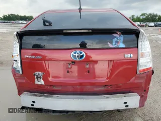 2011 Toyota Prius I with VIN JTDKN3DU8B5351267, listed as a Copart auction lot 54181185 with 126,289 mi miles and Salvage Title. Bid and sale history available at carsss.com. Image 6.