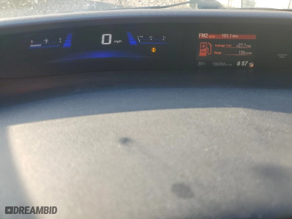 2013 Honda Civic Sdn LX with VIN 19XFB2F58DE058387, listed as a Copart auction lot 50608665 with 186,306 mi miles and Salvage Title. Bid and sale history available at carsss.com. Image 9.