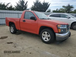 2010 GMC Canyon SLE1 with VIN 1GTCSCDE7A8136742, listed as a Copart auction lot 71637644 with 0 mi miles and Salvage Title. Bid and sale history available at carsss.com. Image 4.