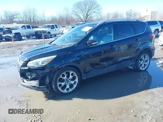 2015 Ford Escape Titanium with VIN 1FMCU9J91FUC68152, listed as a IAAI auction lot 41620725 with 195,122 mi miles. Bid and sale history available at carsss.com. Image 17.