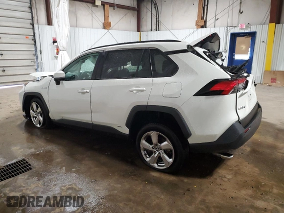 2021 Toyota RAV4 Hybrid LE with VIN 4T3B6RFV4MU025662, listed as a Copart auction lot 50709265 with 19,210 mi miles and Salvage Title. Bid and sale history available at carsss.com. Image 2.