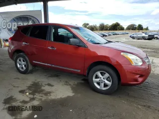 2012 Nissan Rogue S with VIN JN8AS5MT9CW292415, listed as a Copart auction lot 54551615 with 153,679 mi miles and Salvage Title. Bid and sale history available at carsss.com. Image 4.