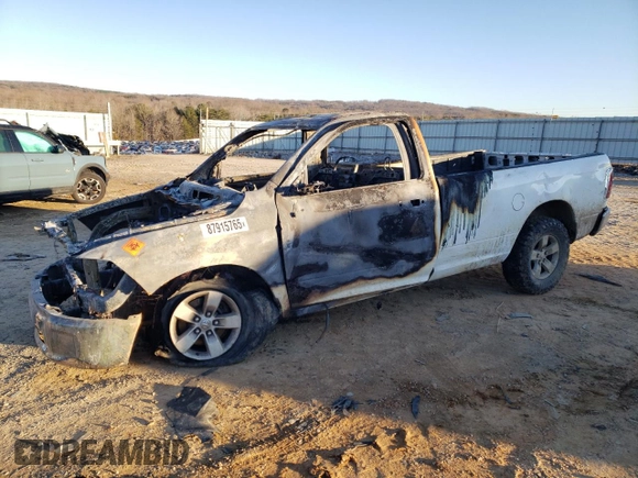 2018 Ram 1500 SLT with VIN 3C6JR7ET9JG173509, listed as a Copart auction lot 87915765 with Not provided miles and Non repairable. Bid and sale history available at DreamBid. Image 1.