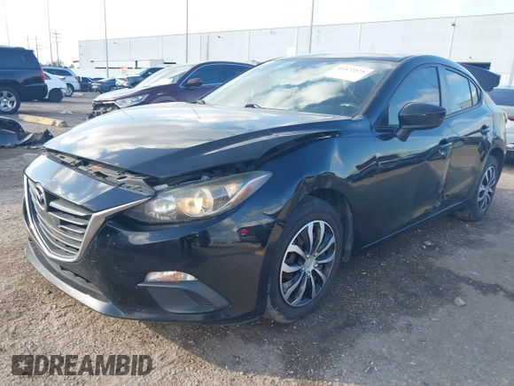 2015 Mazda 3 i SV with VIN JM1BM1T76F1262569, listed as a IAAI auction lot 41472375 with 89,932 mi miles. Bid and sale history available at carsss.com. Image 21.