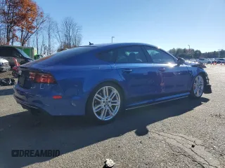 2017 Audi S7 Premium Plus with VIN WAUWFAFC0HN017974, listed as a Copart auction lot 79902564 with 90,609 mi miles and Salvage Title. Bid and sale history available at carsss.com. Image 3.