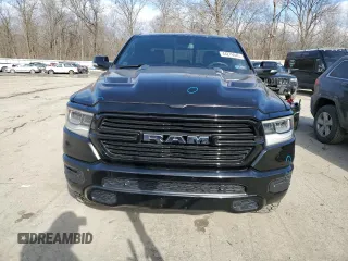2019 Ram 1500 Laramie with VIN 1C6SRFDT3KN602992, listed as a Copart auction lot 44276045 with 79,272 mi miles and Salvage Title. Bid and sale history available at carsss.com. Image 5.