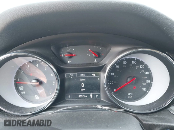 2018 Buick Regal Preferred with VIN W04GL6SX5J1068898, listed as a IAAI auction lot 42704665 with 90,571 mi miles and . Bid and sale history available at DreamBid. Image 7.